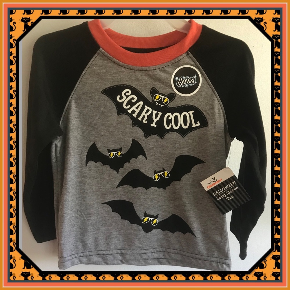 🎃New🎃Glow in the dark “BAT” T-Shirt 🎃